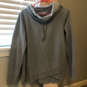 Asymmetrical sweatshirt
